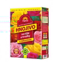 Hnojivo pro růže a trvalky s rohovinou - Forestina - prodej hnojiv - 1 kg