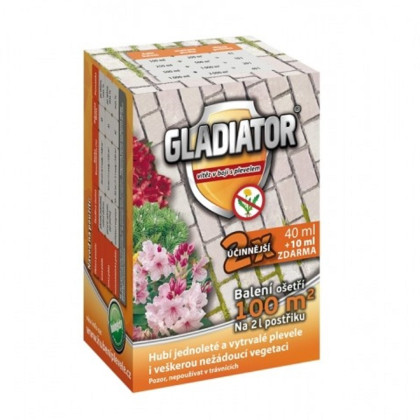Gladiator proti plevelům - Lovela - prodej ochrany rostlin - 40 + 10 ml zdarma