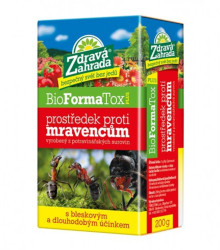 Bioformatox Plus proti mravencům - Zdravá zahrada - prodej ochrany rostlin - 200 g
