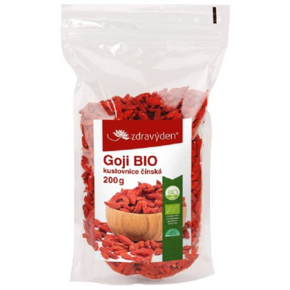Kustovnice čínská - Goji - sušené plody BIO - 200 g