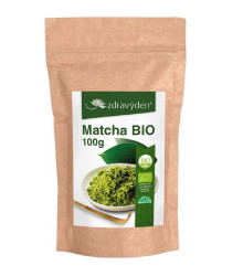 Matcha BIO - mletý zelený čaj - BIO kvalita - prodej bylinných čajů - 100 g