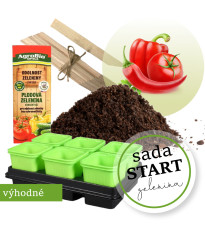Sada pro pěstitele - start - rajčata a papriky - 1 ks