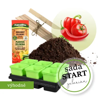 Sada pro pěstitele - start - rajčata a papriky - 1 ks