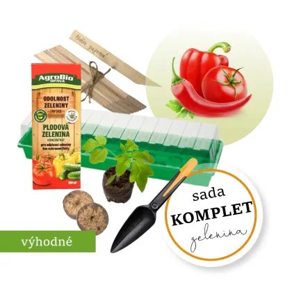 Sada pro pěstitele - komplet - rajčata a papriky - 1 ks