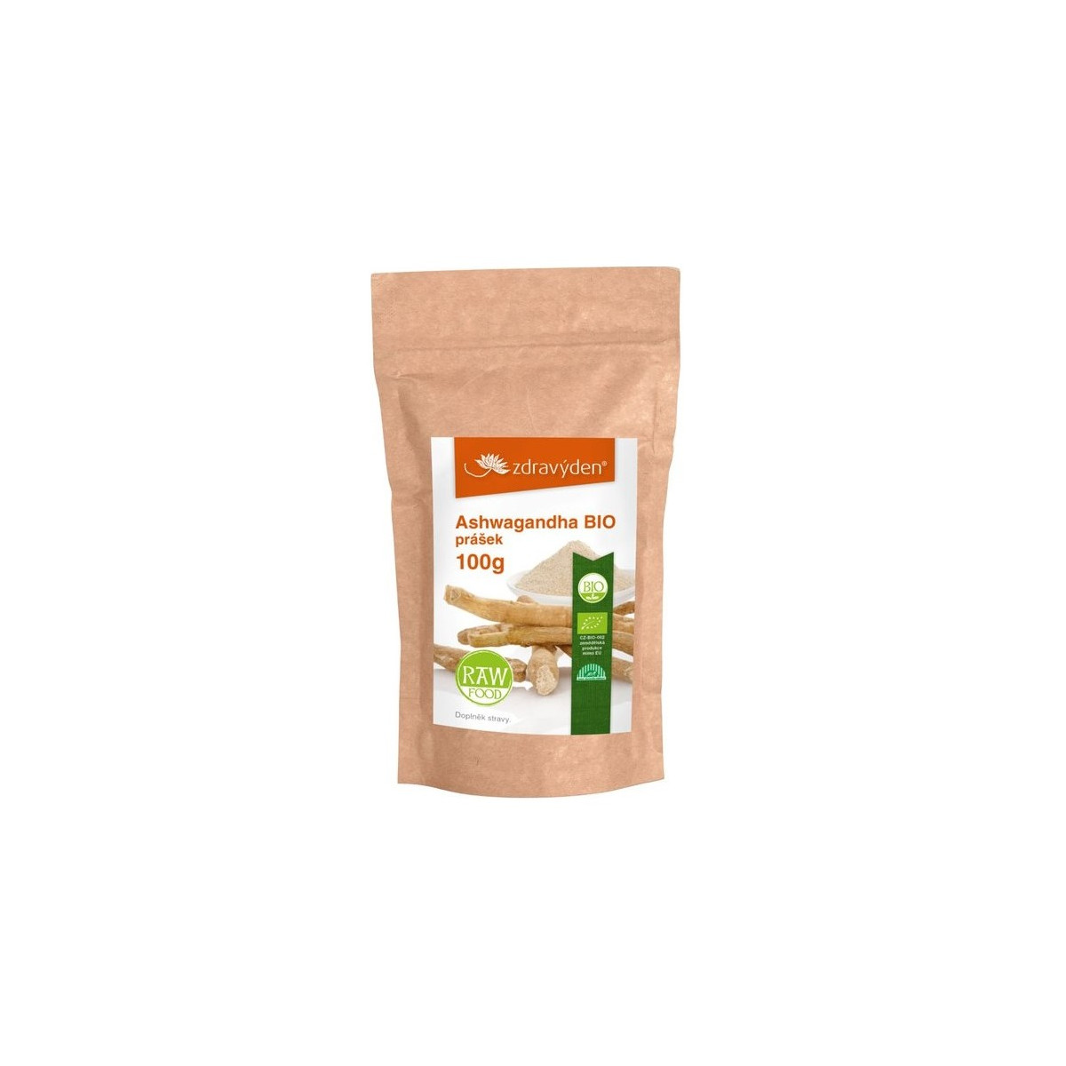 Ašvaganda - Withania somnifera - BIO kvalita - mletý kořen - 100 g