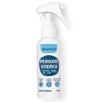 Peroxid vodíku 3% - sprej - prodej úklidových potřeb - 500 ml