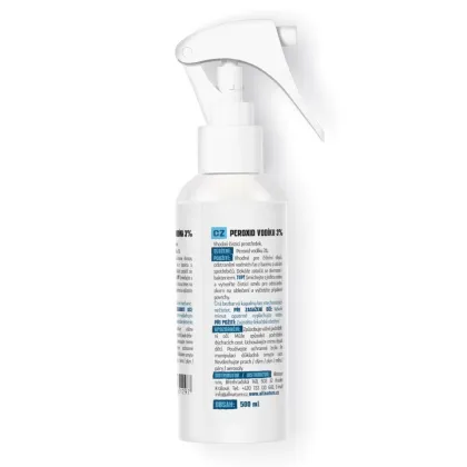 Peroxid vodíku 3% - sprej - prodej úklidových potřeb - 500 ml