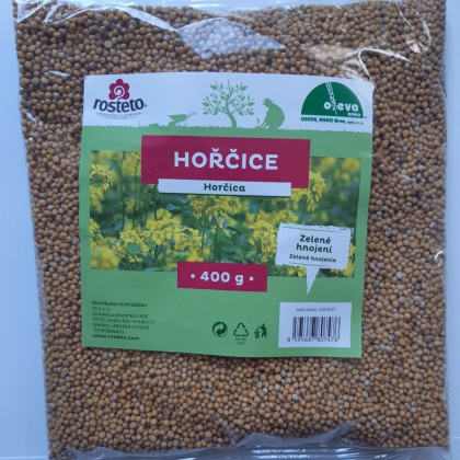 Hořčice bílá - zelené hnojení - prodej semen - 400 g