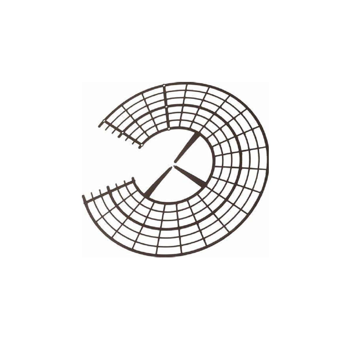 Košík pod jahody - plastový - prodej pěstebních pomůcek - 1 ks