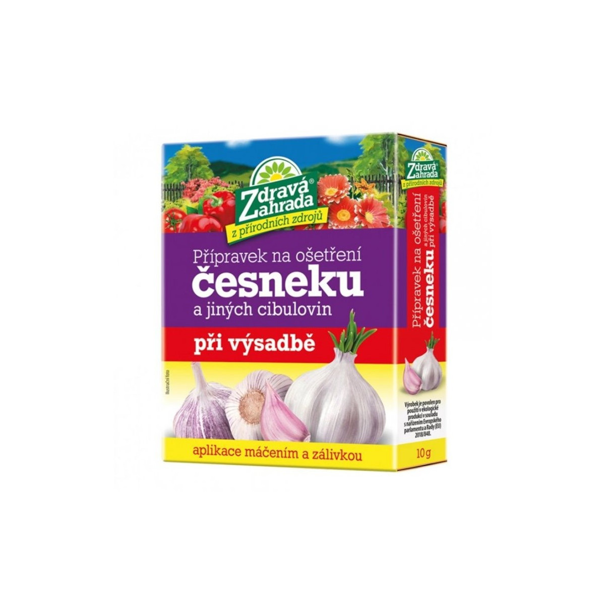 Přípravek na ošetření česneku - Zdravá zahrada - prodej hnojiv - 10 g