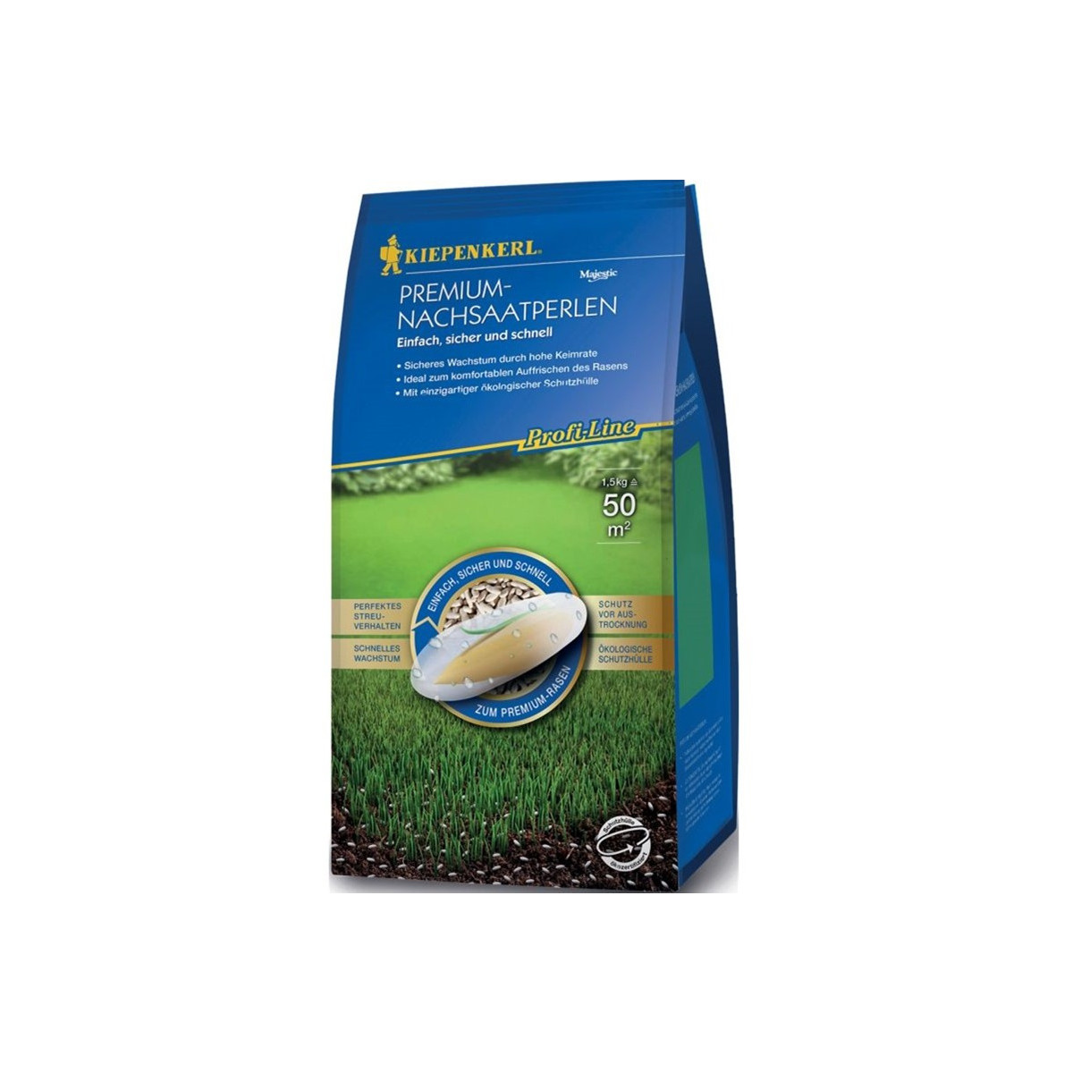 Dosevové perly na dosev trávníku - Kiepenkerl - směs - prodej semen - 1,5 kg
