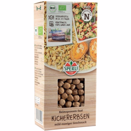 BIO Cizrna beranní - prodej bio semen na klíčení - 200 g