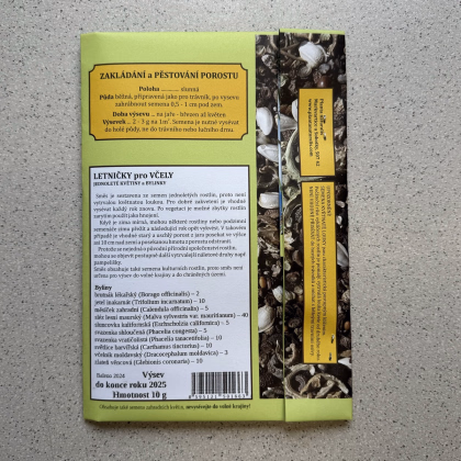 Květy pro včely jednoleté - luční kvítí - prodej semen - 10 g