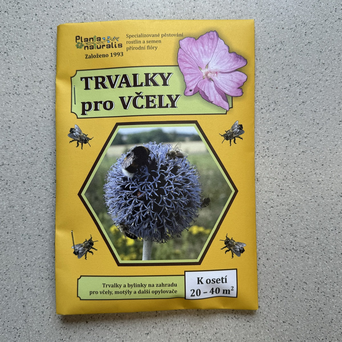 Květy vytrvalé pro včely - Planta Naturalis - prodej semen - 40 g