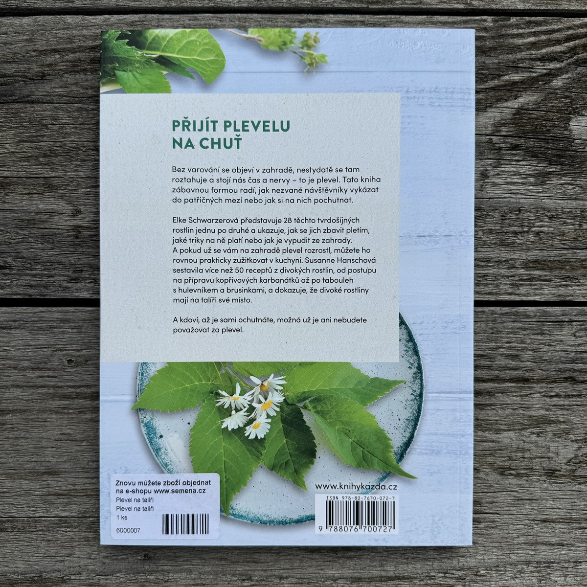 Plevel na talíři - Kazda - prodej knih - 1 ks