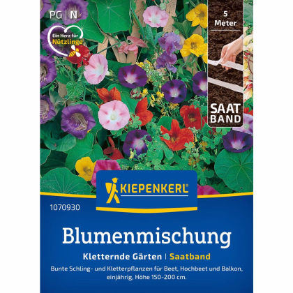 Směs popínavých rostlin - prodej výsevních pásků - 5 m