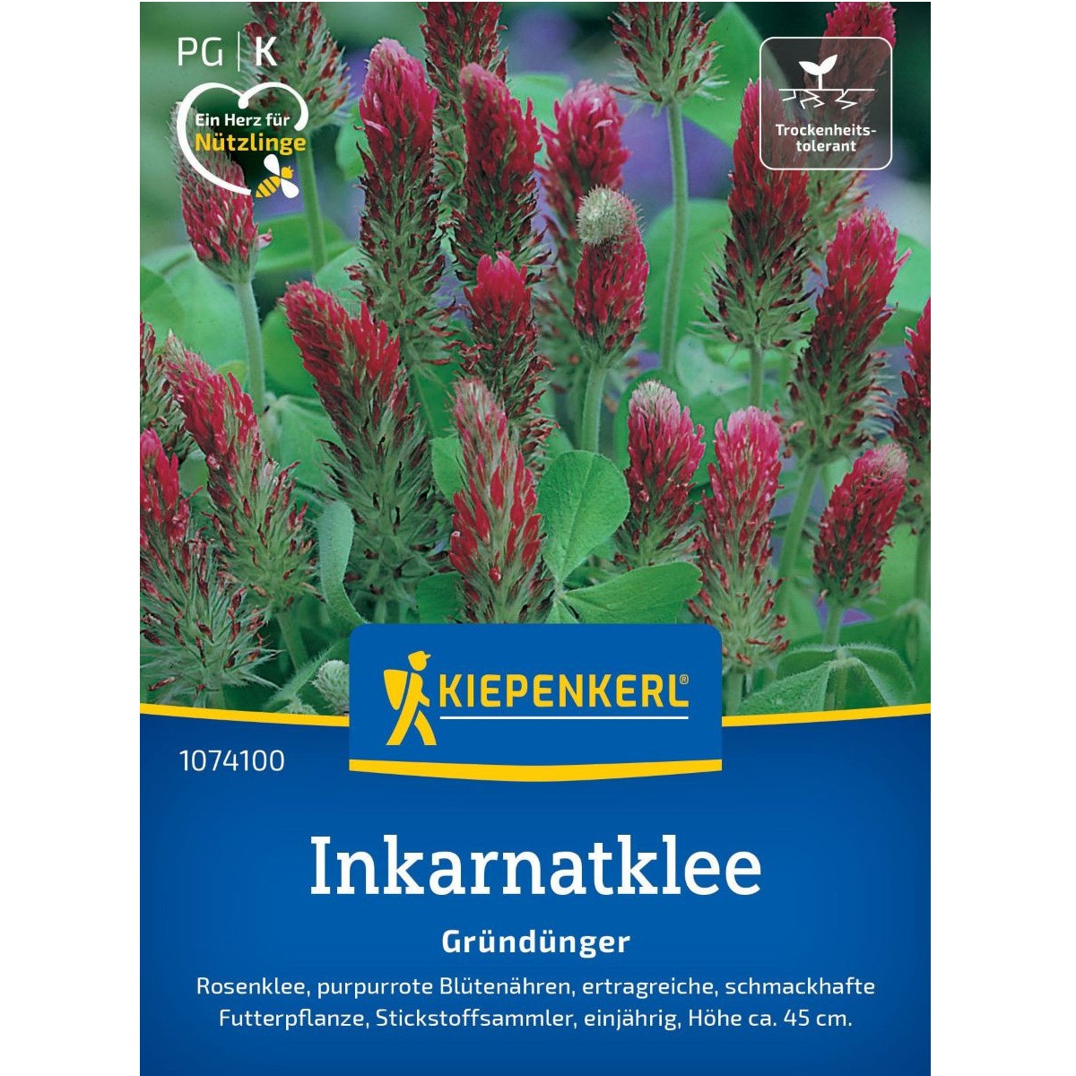 Zelené hnojení - Jetel inkarnát - prodej semen - 75 g