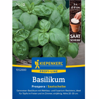 Semena bazalky Prospera - prodej výsevních disků - 5 ks