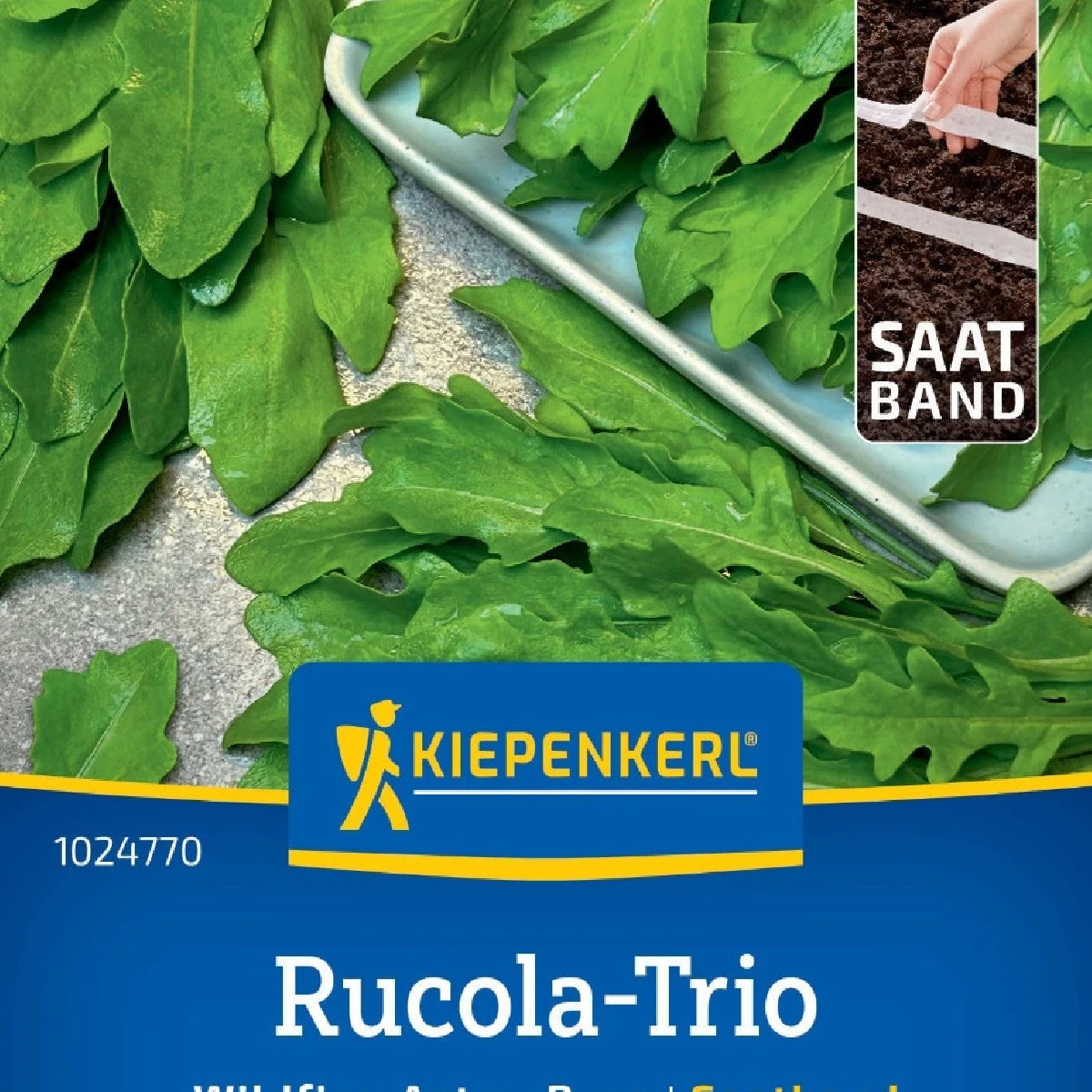 Rukola trio Wildfire, Astra a Ruca - prodej výsevních pásků - 1 ks