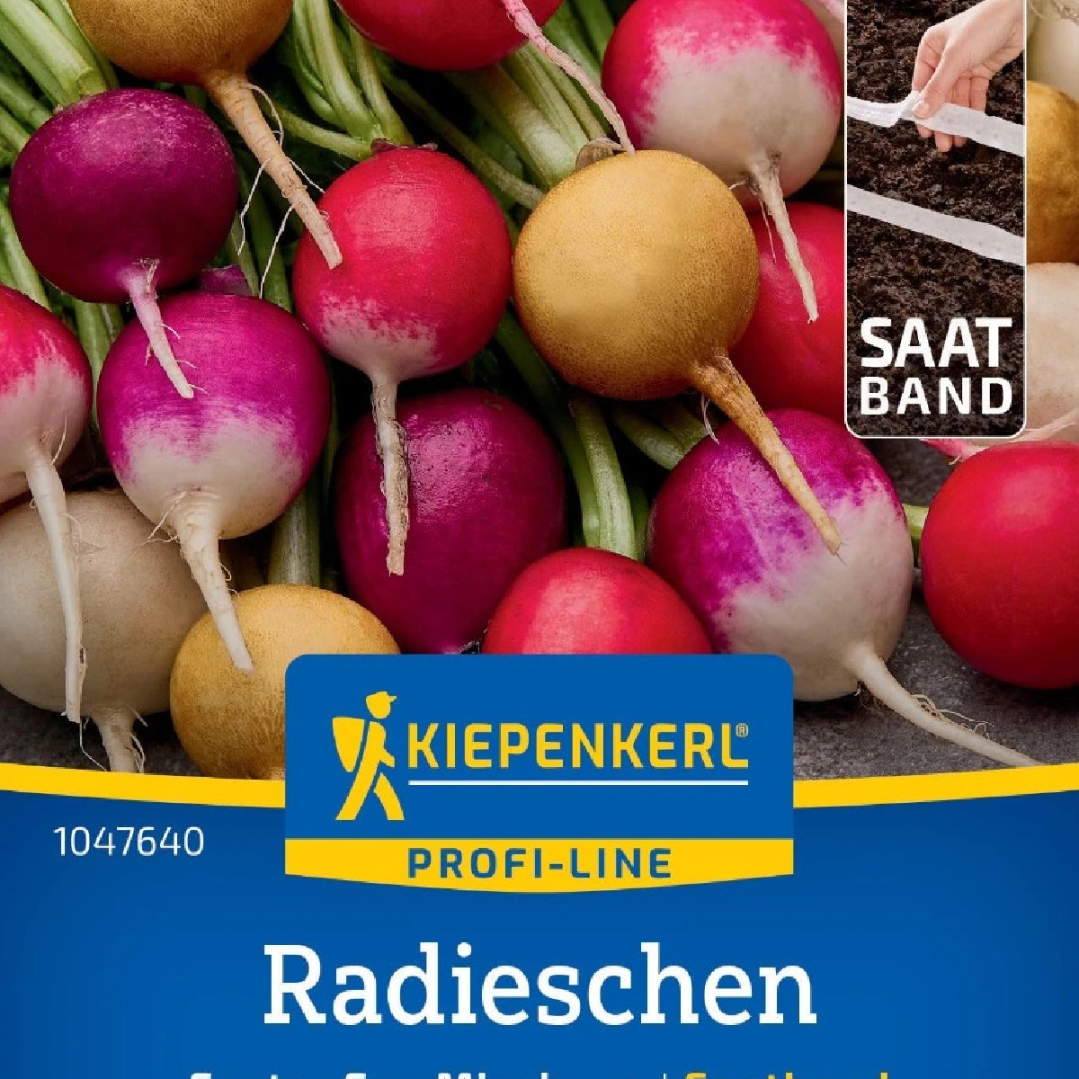 Semena ředkvičky Velikonoční vejce - prodej výsevních pásků - 1 ks