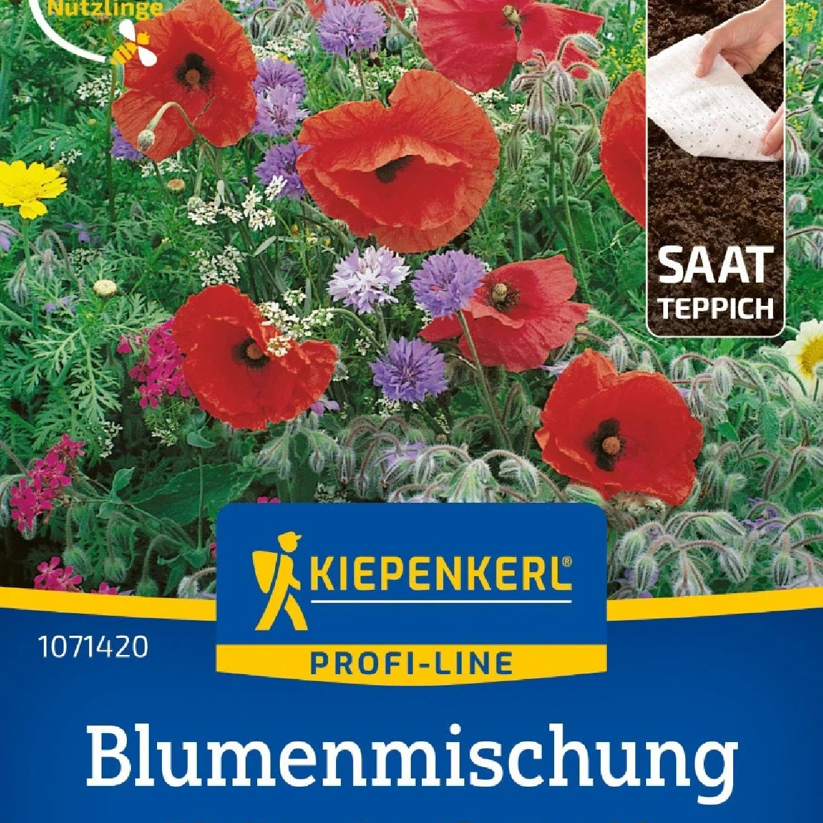 Květinová směs - hmyzí louka - prodej výsevních koberců - 15x150 cm - 1 ks