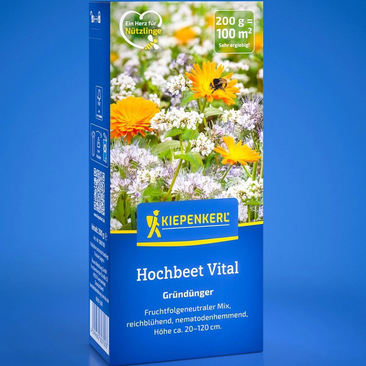 Květinová směs pro optimální péči o vyvýšené záhony - prodej semen - 1 ks