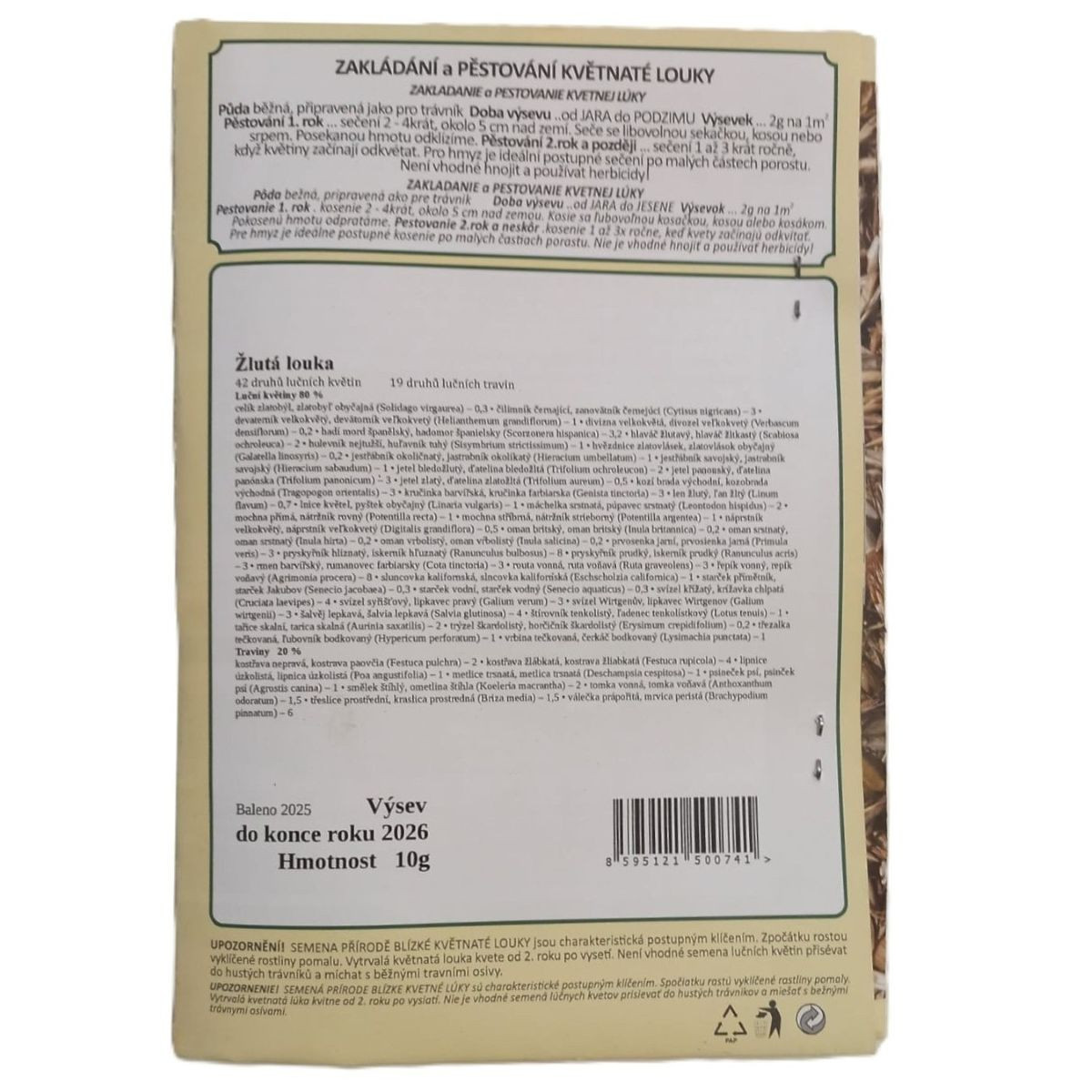 Žlutá louka - Planta Naturalis - prodej semen - 10 g