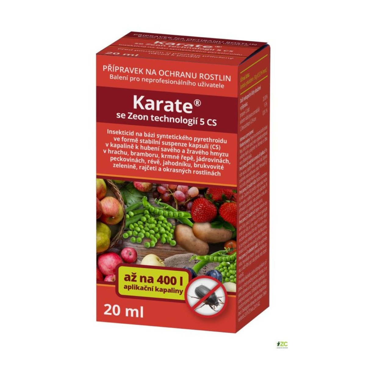 Karate proti škodlivému hmyzu - prodej ochrany rostlin - 20 ml
