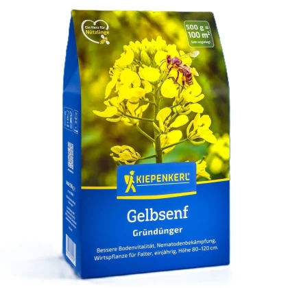 Zelené hnojení - Žlutá hořčice - prodej semen - 500 g