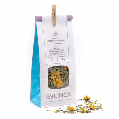 Krásné narozeniny - směs bylinek - prodej bylinných čajů - 60 g
