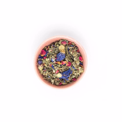 Malinový polibek - čajová směs - prodej bylinných čajů - 65 g