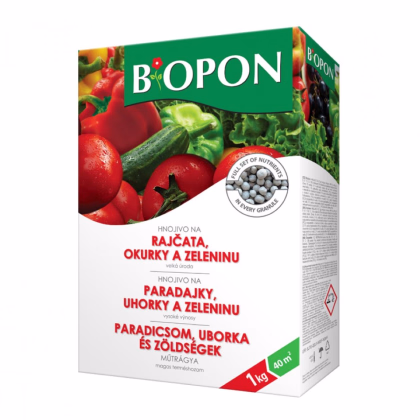 Hnojivo pro rajčata a okurky - BoPon - prodej hnojiv - 1 kg