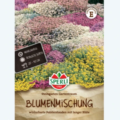 Květinová směs do skalky - Zahradní sen - Sperli - prodej semen - 1 ks