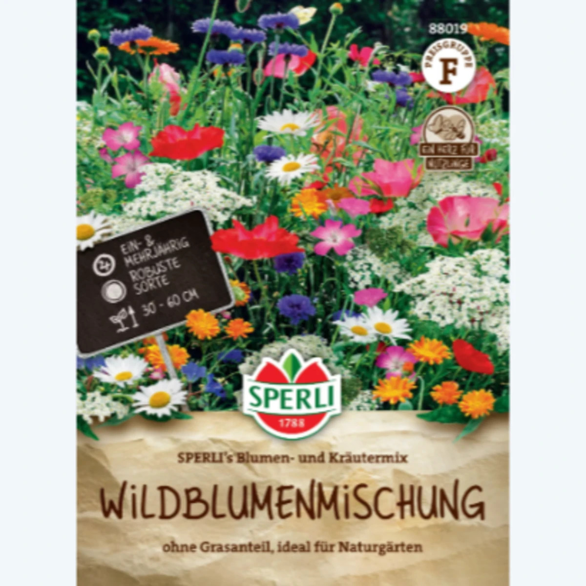 Květinová směs divokých květin a bylin - Sperli - prodej semen - 1 ks