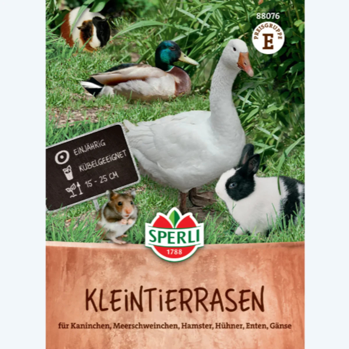 Travní směs pro malá zvířata - směs trav - Sperli - prodej semen - 50 g