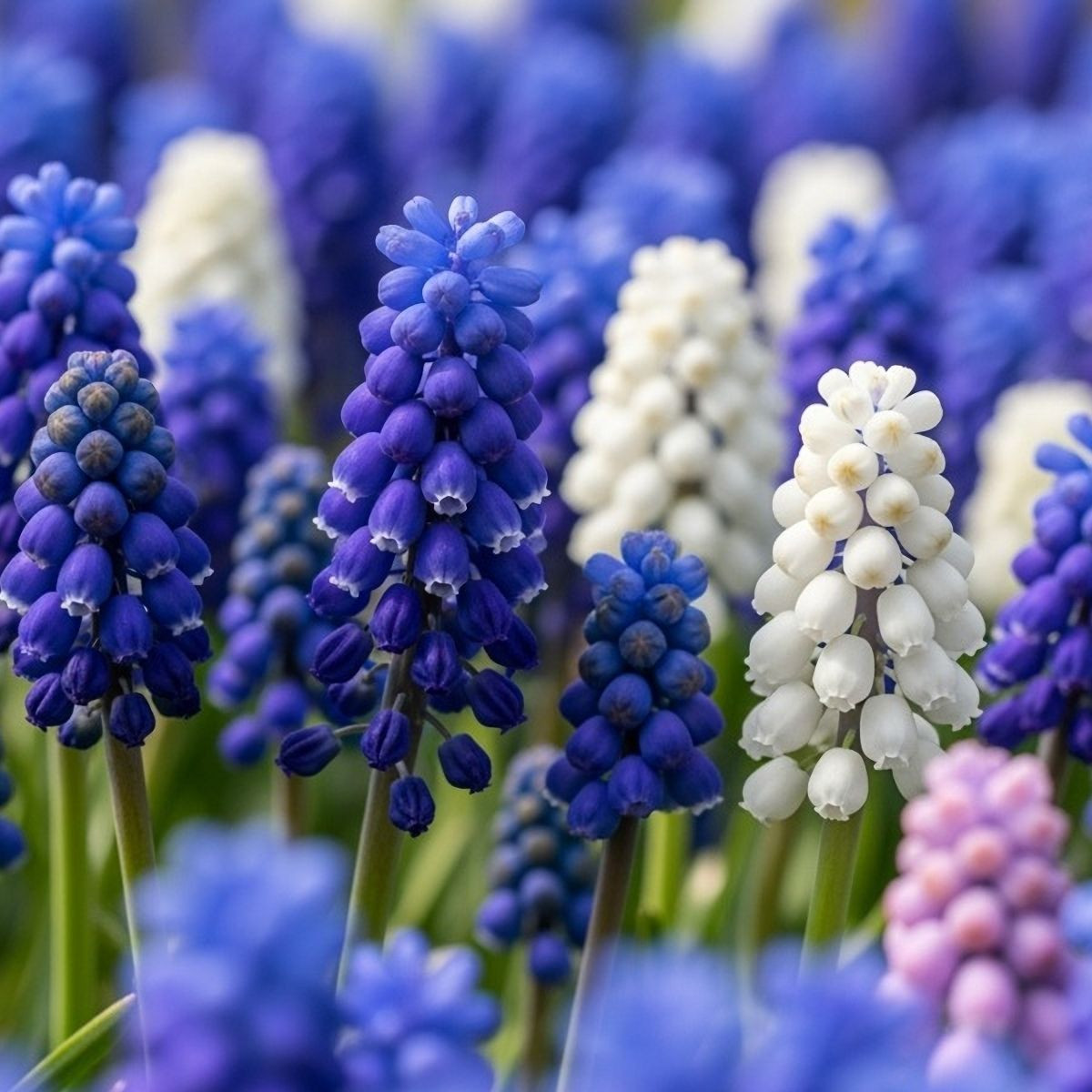 Směs modřenců - Muscari mix - prodej cibulovin - 15 ks