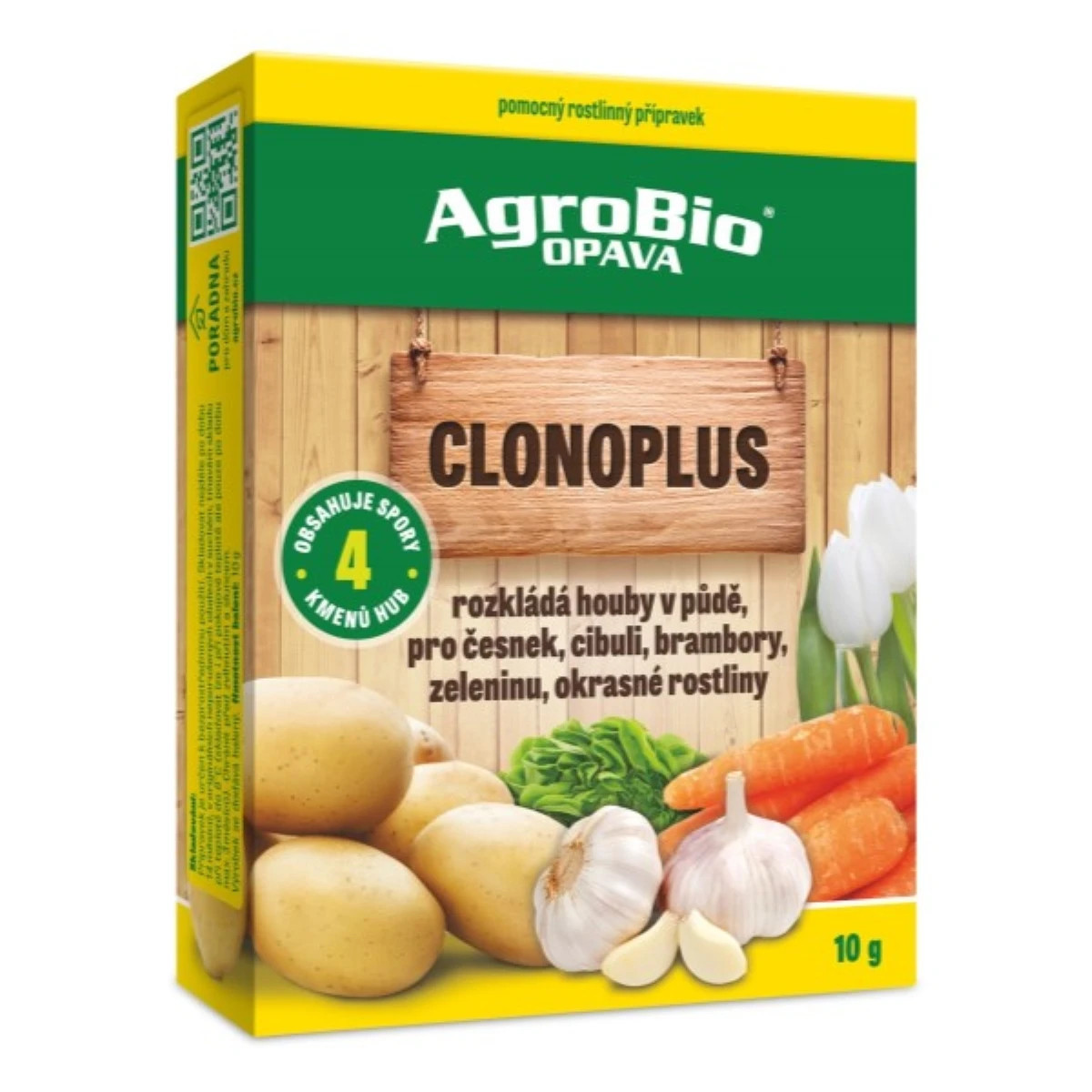 Clonoplus - pro rozložení hub v půdě - biostimulant - AgroBio Opava - prodej stimulátorů - 10 ml