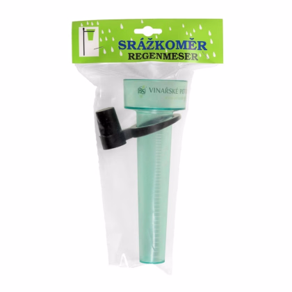 Srážkoměr s držákem - prodej pěstebních pomůcek - 1 ks