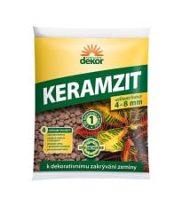 Keramzit dekor 4–8 mm - umělé kamenivo - 1 l