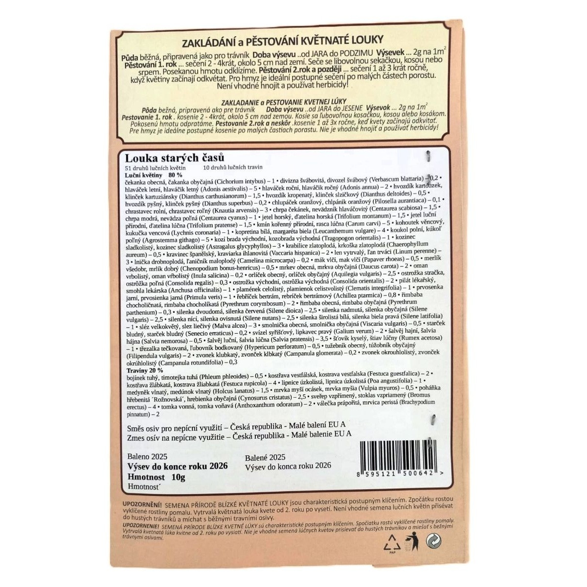 Louka starých časů - Planta Naturalis - prodej semen - 10 g