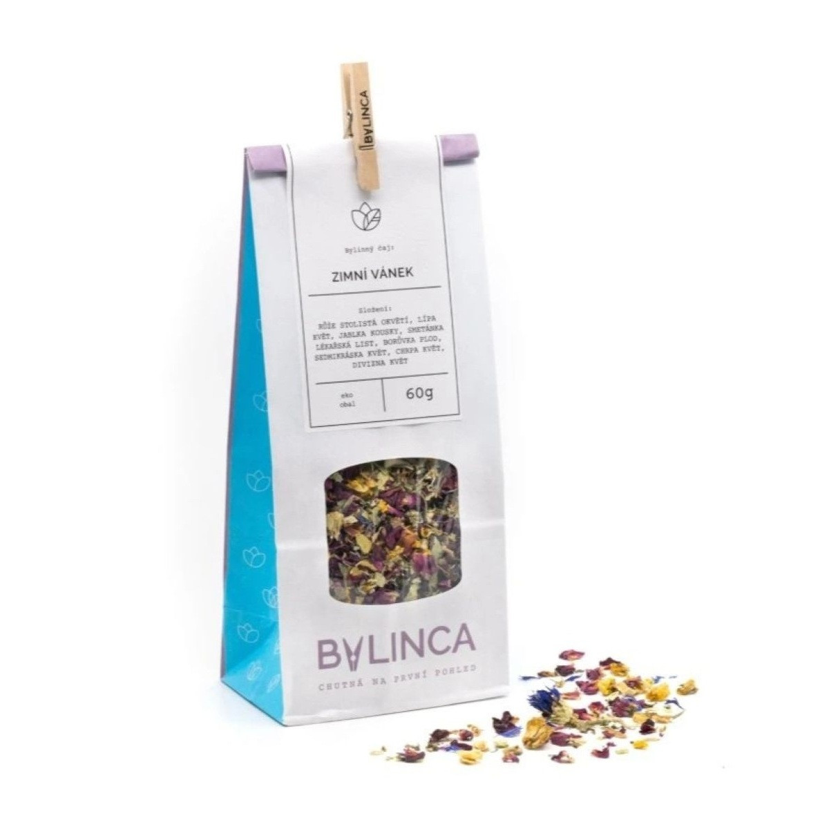 Zimní vánek - směs bylinek - prodej bylinných čajů - 60 g