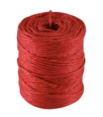 Juta - jutový provázek na cívce - červený - Strömshaga AB - prodej doplňků do domácnosti - 1 ks