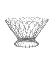 Drátěný košík - antik zinek - Strömshaga AB - prodej doplňků do domácnosti - 1 ks