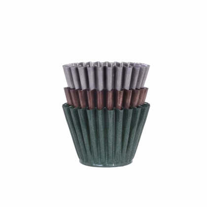 Kovový květináč Ronja - šedo-béžový - vel. XS - Strömshaga AB - prodej obalů - 1 ks