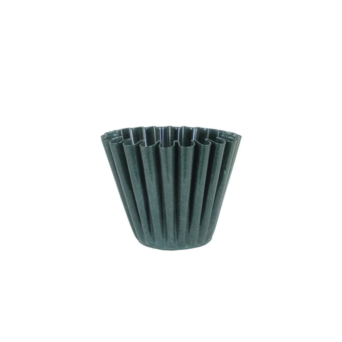 Kovový květináč Ronja - zelený - vel. S - Strömshaga AB - 8,5 x 8,5 cm - prodej obalů - 1 ks