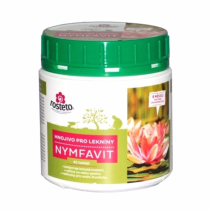 Nymfavit Rosteto - hnojivo na lekníny - prodej hnojiv - 450 g