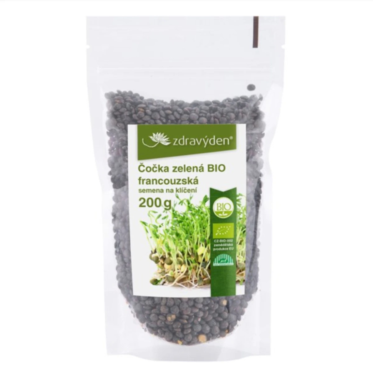 BIO Čočka zelená francouzská