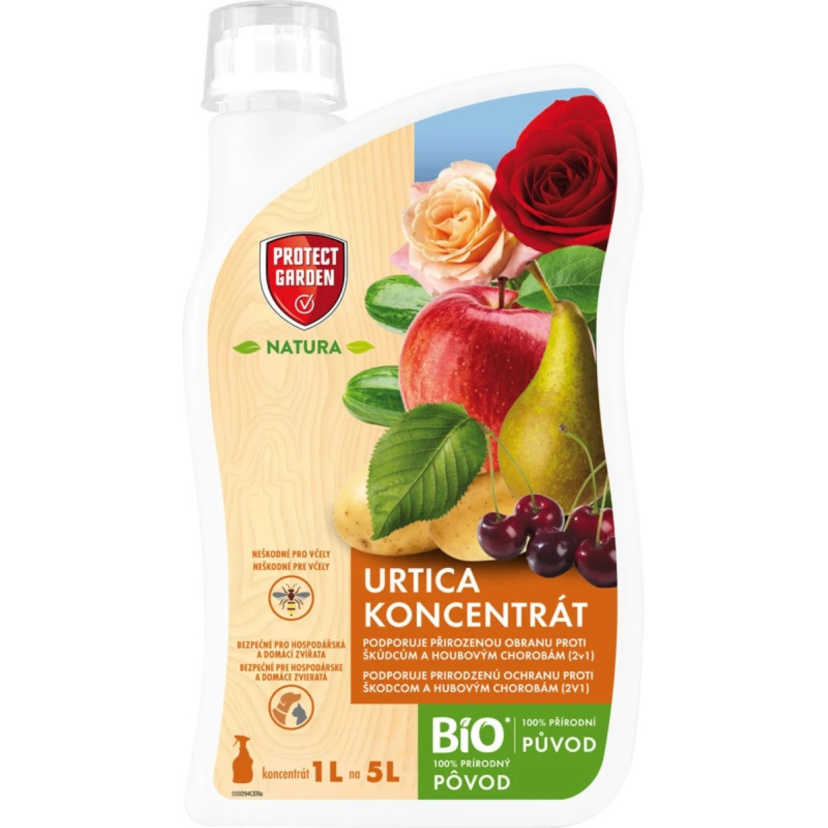 Natura kopřiva koncentrát PG SBM - ochrana rostlin - 1l