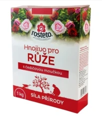 Hnojivo pro růže s čedičovou moučkou - Rosteto - prodej hnojiv - 1 kg