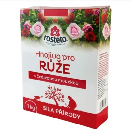 Hnojivo pro růže s čedičovou moučkou - Rosteto - prodej hnojiv - 1 kg